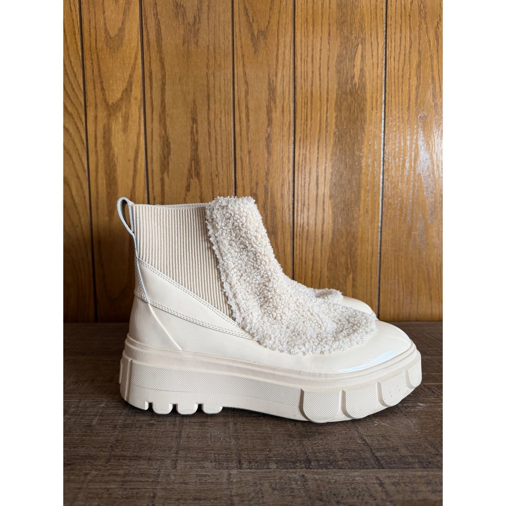 Sorel Caribou X Boot Chelsea Cozy Women's Size 11 Cream Platform